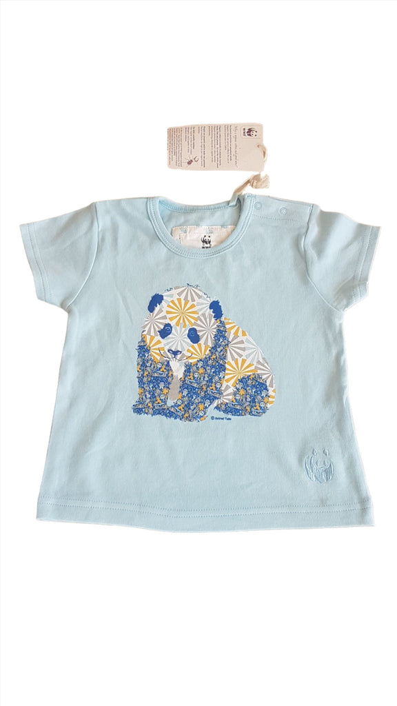 CÍMKÉS WWF DESIGNER UNISEX  ORGANIKUS PAMUT PÓLÓ