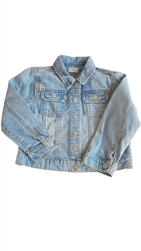 F&F KIDS KISLÁNY FARMERDZSEKI