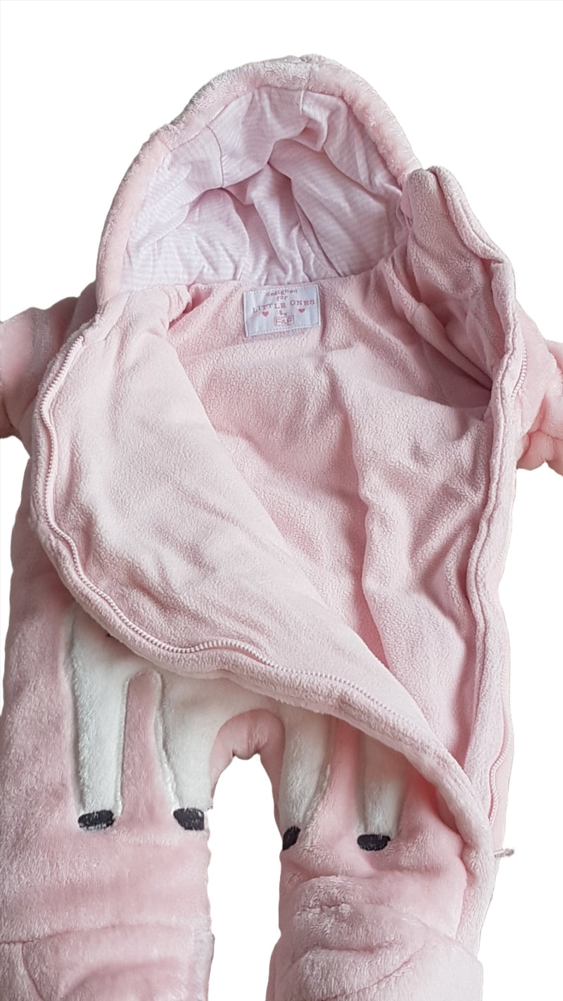 ÚJ  F&F KIDS KISLÁNY UNICORN TÉLI OVERÁL   68