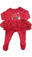 F&F MY FIRST CHRISTMAS FELIRATÚ KISLÁNY RUGI 56
