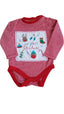F&F KARÁCSONY MINTÁS UNISEX BODY 68