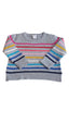 BABY GAP SZÍNES CSÍKOS KISFIÚ PULÓVER 92-98