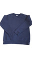FRUIT THE LOOM SÖTÉTKÉK UNISEX PULÓVER 140