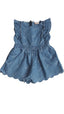 TED BAKER DESIGNER FARMERKÉK , KISLÁNY PLAYSUIT 92