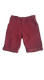 TU BORDÓ SZÍNŰ , ELEGÁNS KISFIÚ BERMUDA ÁLLÍTHATÓ GUMIS DERÉKRÉSSZEL 140
