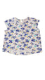 ÚJ F&F CSIPKÉS, VIRÁGOS KISLÁNY PÓLÓ 80