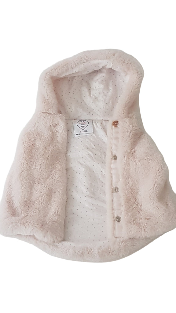 PRIMARK WELLSOFT KISLÁNY SZŐRME MELLÉNY 80