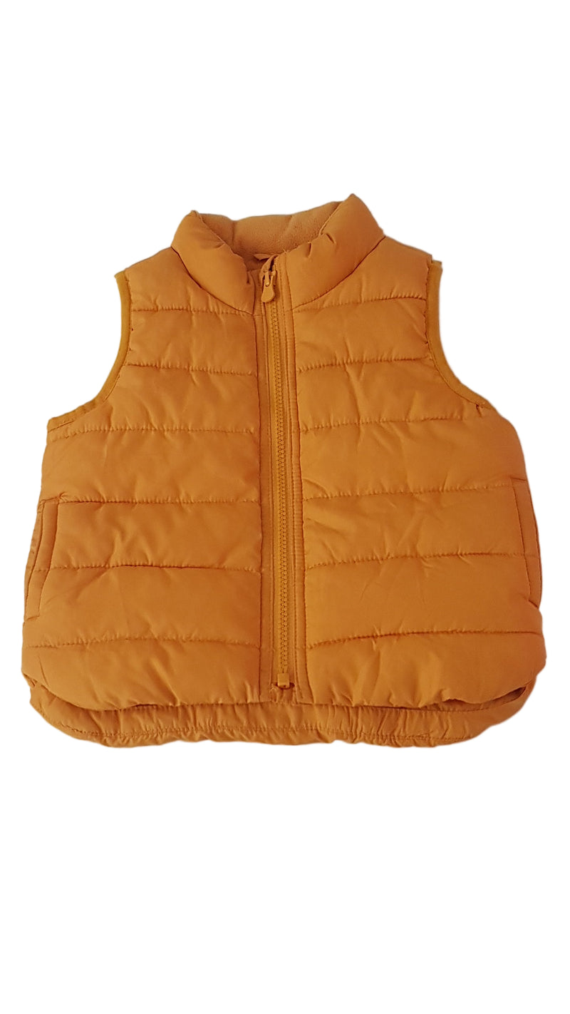 GAP MUSTÁR SZÍNŰ UNISEX MELLÉNY 92