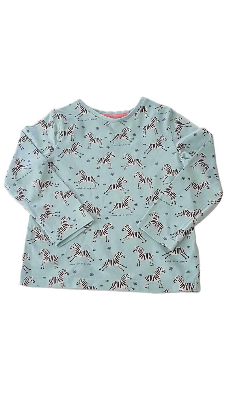 F&F ZEBRÁS KISLÁNY FELSŐ 98