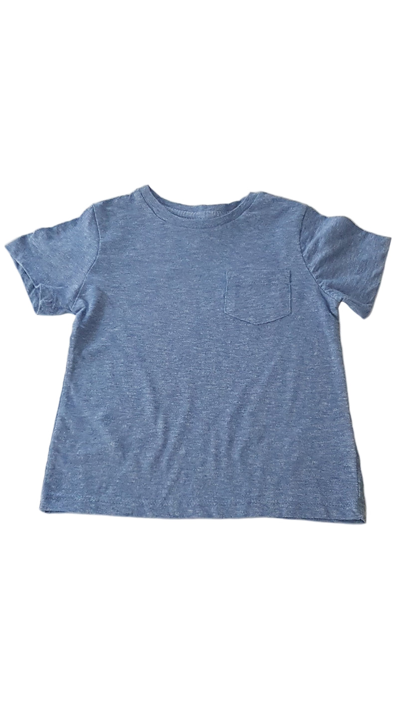 H&M VILÁGOSKÉK , ORGANIKUS PAMUT KISFIÚ PÓLÓ 98-104