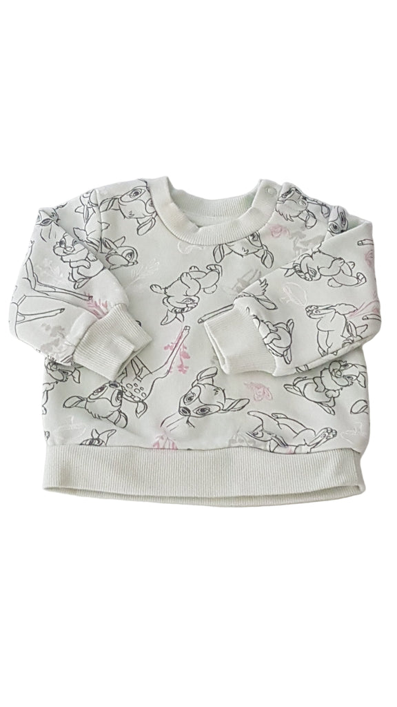 PRIMARK DISNEY BAMBI KISLÁNY PULÓVER 62