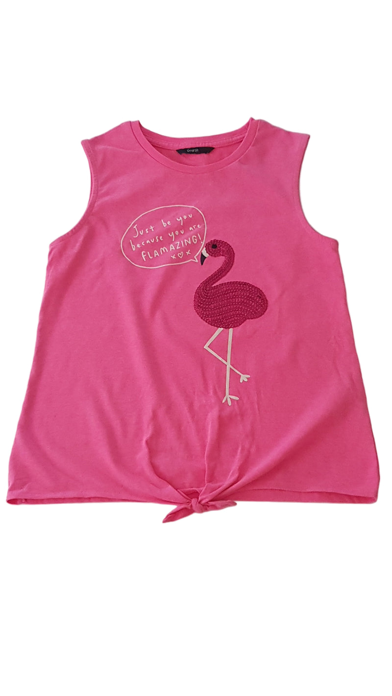 GEORGE PINK, FLAMINGÓS KISLÁNY PÓLÓ 146-152