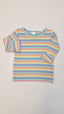 NEXT CSINI PAMUT,SZÍNES CSÍKOS KISLÁNY HOSSZÚUJJÚ FELSŐ