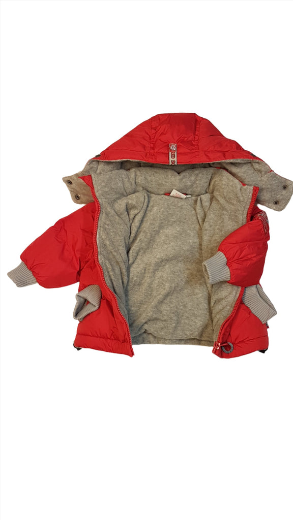 RED SOUND VASTAG STEPPELT FELIRATOS KAPUCNIS VAGÁNY KISFIÚ TÉLIKABÁT