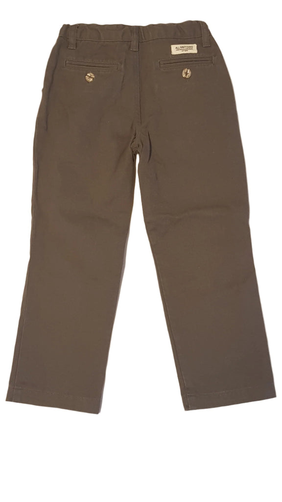 ALL NAVY ELEGÁNS KISFIÚ NADRÁG ÁLLITHATÓ GUMIS DERÉKRÉSSZEL 110