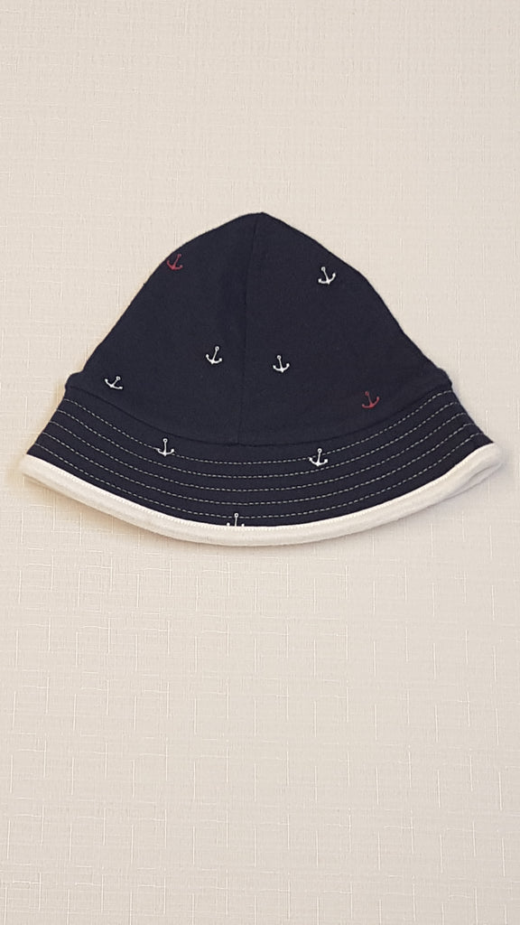 ÚJ MOTHERCARE   KISFIÚ KALAPKA, HORGONYOS MINTÁVAL 56-62