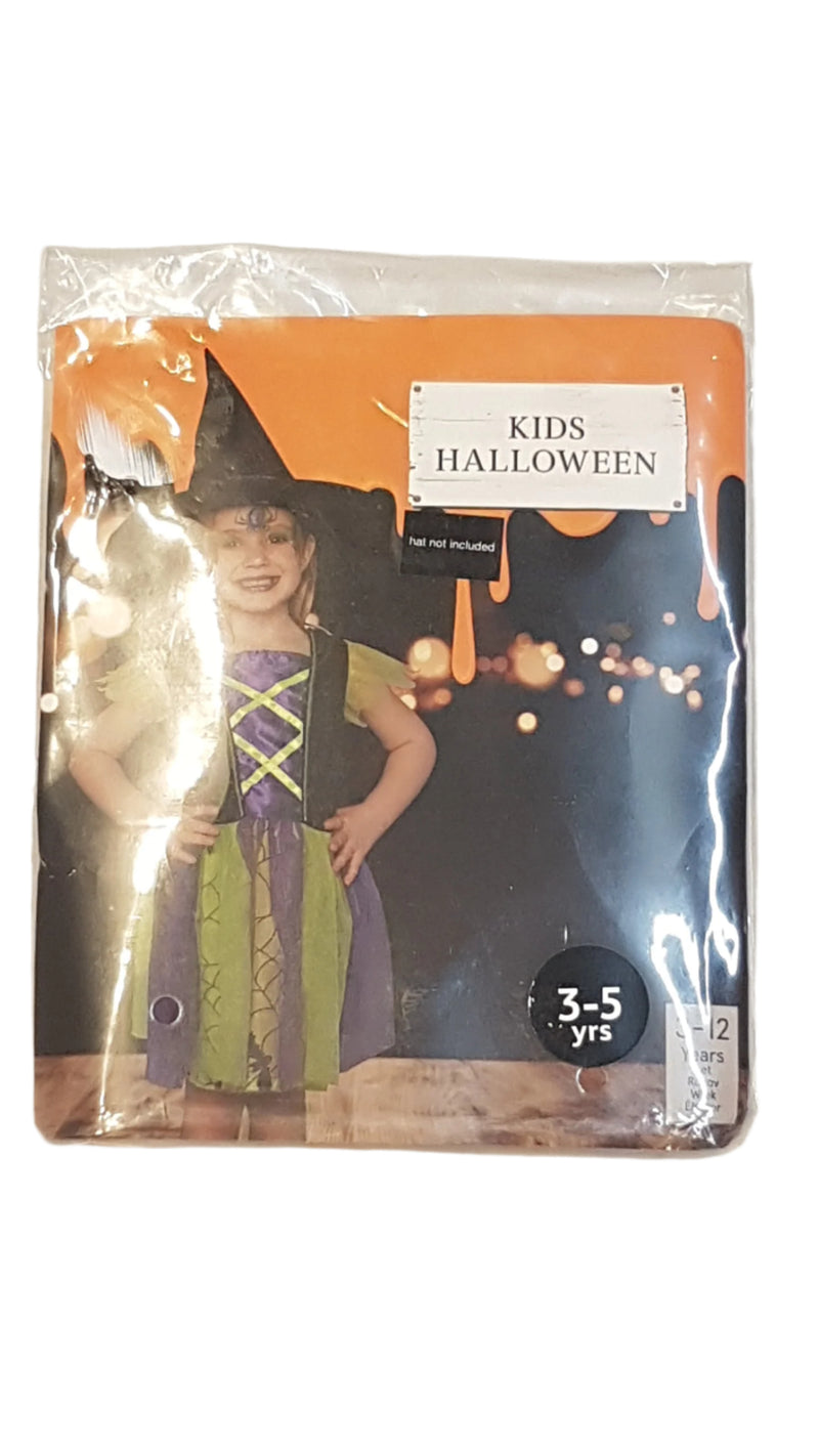 CÍMKÉS HALLOWEEN KIDS TÜNDÉRI KISLÁNY JELMEZ 98-128