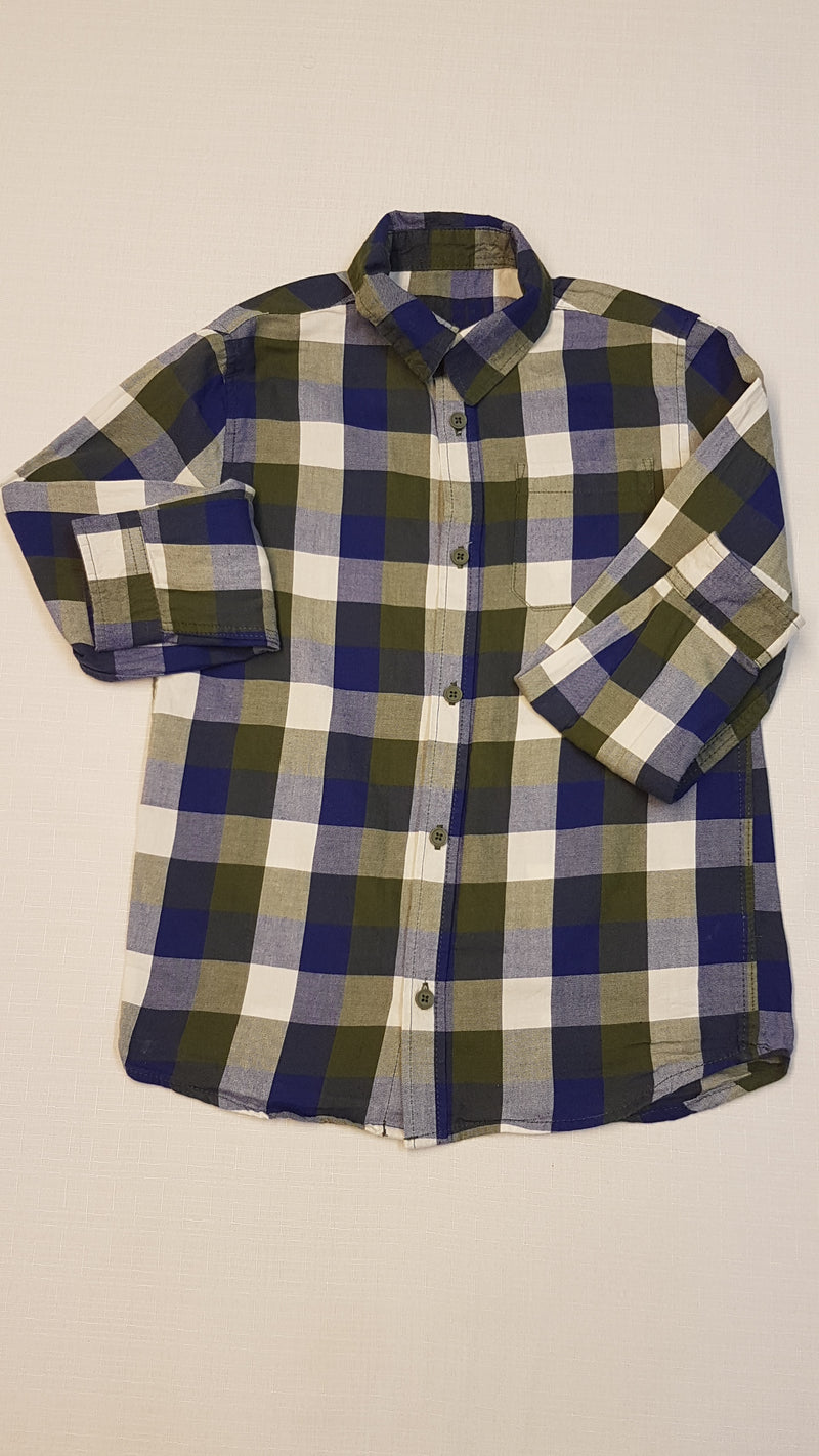 F&F KIDS NAGY KOCKÁS KISFIÚ DIVAT ING 134