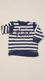 F&F PLAY FELIRATÚ KISLÁNY PULÓVER 56