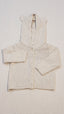 THE LITTLE WHITE COMPANY LONDON KÖTÖTT,FÜLES,KAPUCNIS MINŐSÉGI,UNISEX KARDIGÁN 68