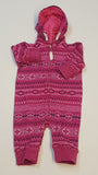 F&F KIDS CSODASZÉP KAPUCNIS KISLÁNY PLAYSUIT 62