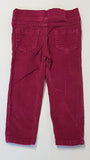 F&F KIDS BORDÓ MIKRÓBÁRSONY KISLÁNY JEGGING 92