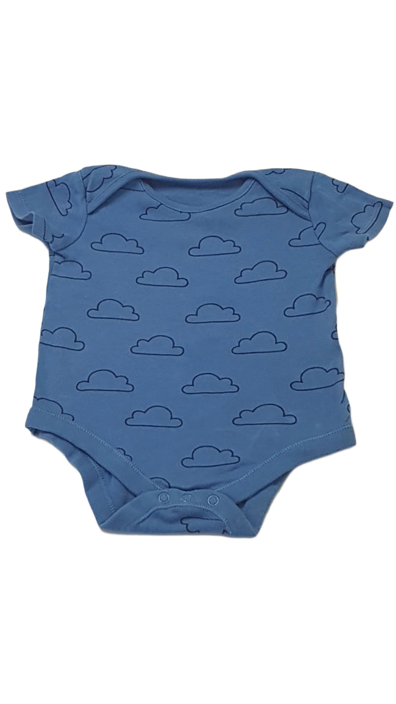 F&F KIDS FELHŐ MINTÁS UNISEX BODY 74