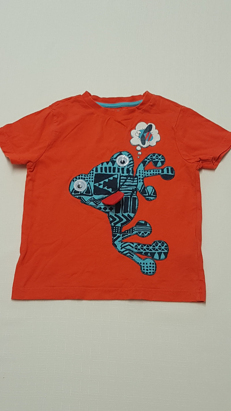 F&F KIDS KÜLÖNLEGES,ÁLLATFEJES KISFIÚ PÓLÓ 110