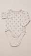 H&M HORGONY MINTÁS,HOSSZÚ UJJÚ KISFIÚ BODY 68
