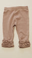 NEXT BABY MOGYORÓ SZÍNŰ,FODROS ALJÚ,CSINI KISLÁNY LEGGING 68