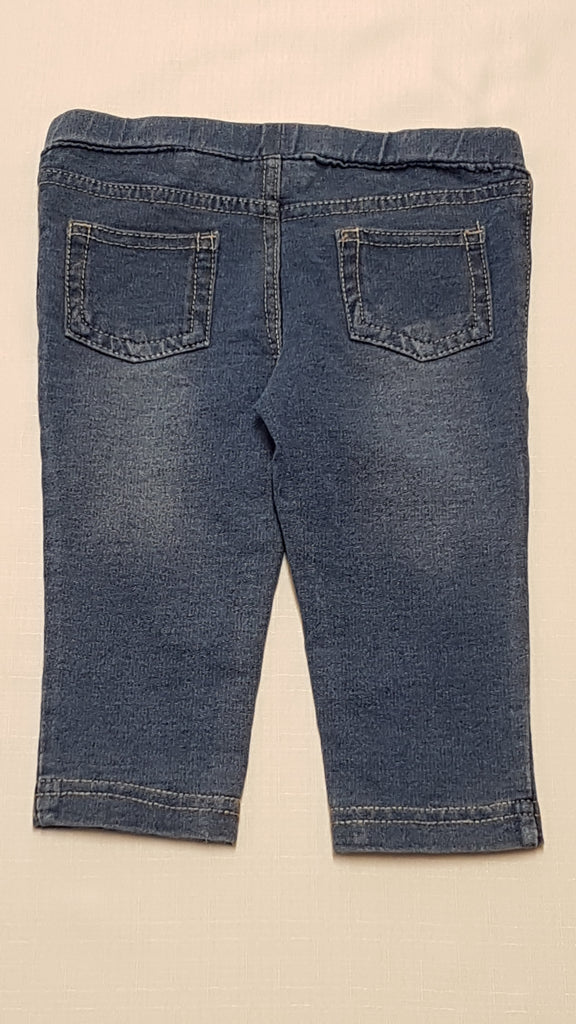 F&F KIDS KOPTATOTT KISLÁNY JEGGING 68