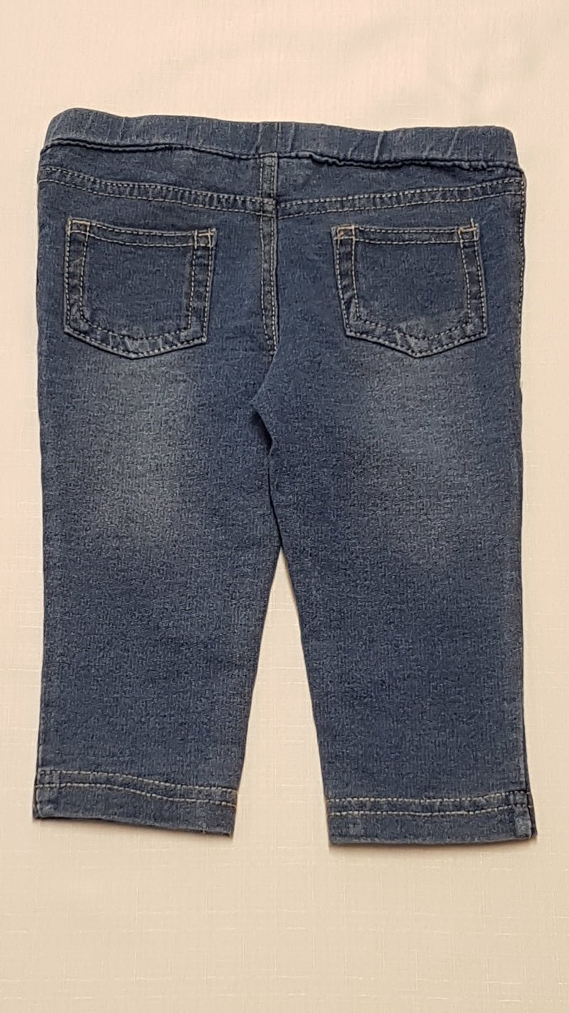 F&F KIDS KOPTATOTT KISLÁNY JEGGING 68