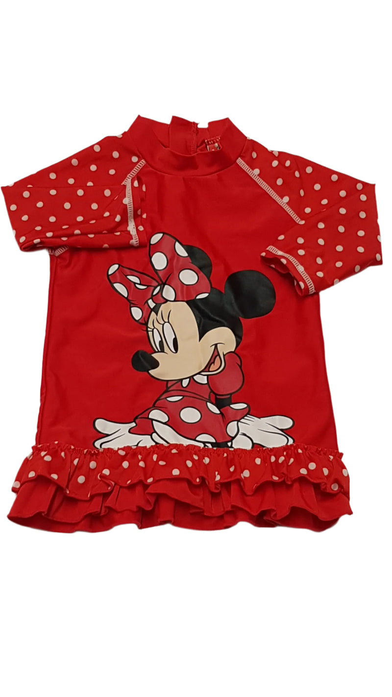DISNEY MINNIE MOUSE CSINI KISLÁNY ÚSZÓDRESSZ SZETT 104