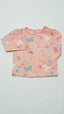 F&F KIDS SZÍNES,PILLANGÓS,CSODASZÉP KISLÁNY FELSŐ 74
