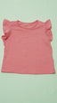 M&S KIDS PINK SZÍNŰ,FODROS VÁLLÚ KISLÁNY DIVAT PÓLÓ 80-86