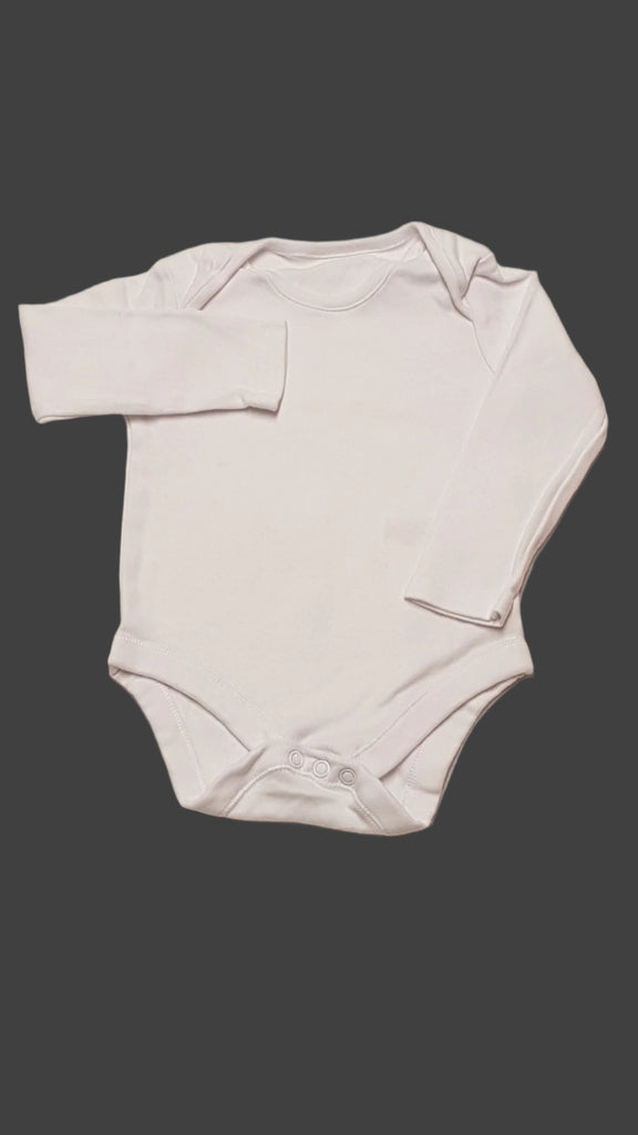 F&F KIDS FEHÉR UNISEX BODY 80