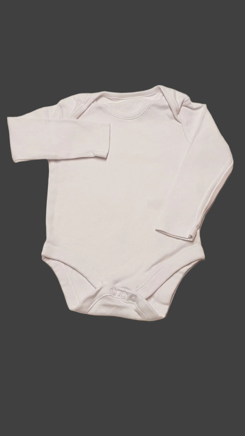 F&F KIDS FEHÉR UNISEX BODY 80