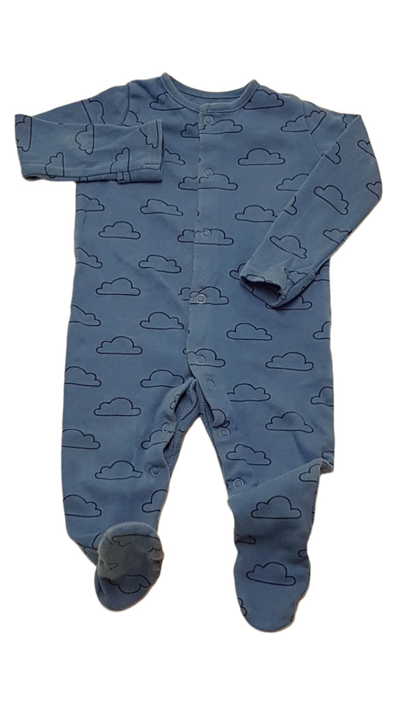 F&F KIDS FELHŐ MINTÁS KISFIÚ RUGI 74