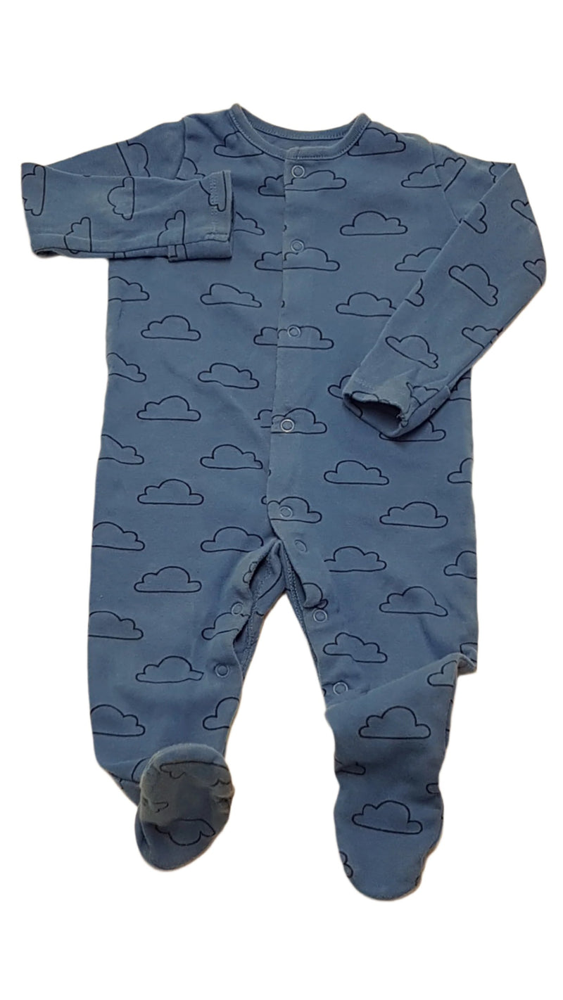 F&F KIDS FELHŐ MINTÁS KISFIÚ RUGI 74