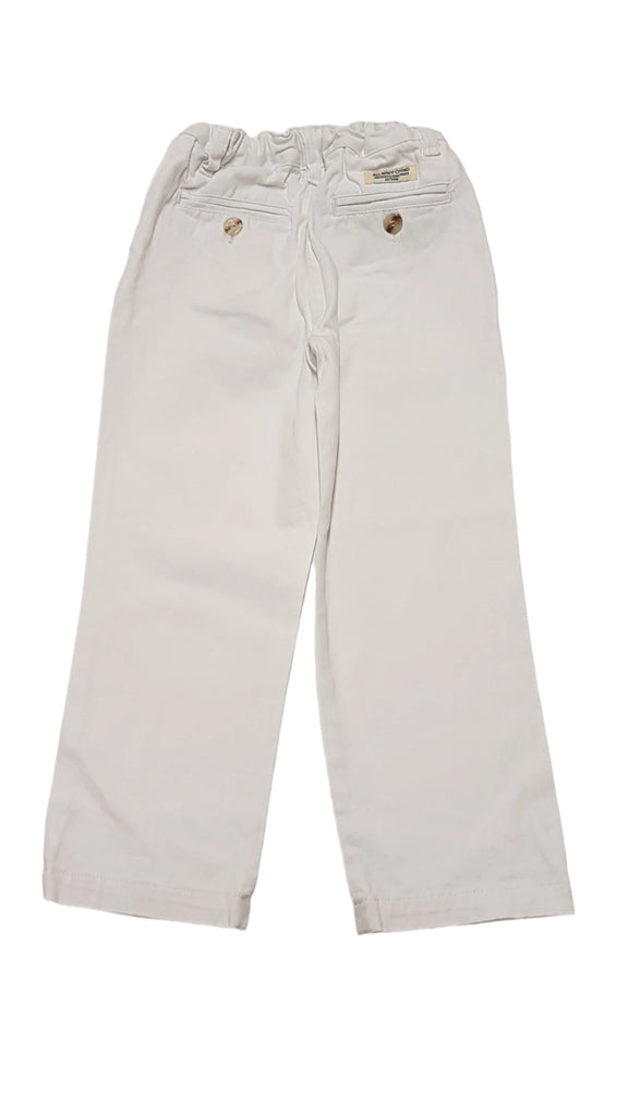 ALL NAVY FEHÉR SZÍNŰ KISFIÚ FARMERNADRÁG,ÁLLÍTHATÓ GUMIS DERÉKRÉSSZEL 110-116