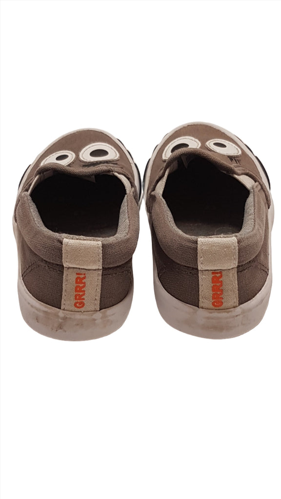 F&F KIDS BÉKAFEJES KISFIÚ VÁSZON CIPŐ