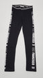 H&M KÉTOLDALT FELIRATOS KISLÁNY LEGGING 140