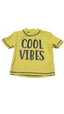 PRIMARK COOL VIBES FELIRATÚ,NEON SZÍNŰ KISFIÚ ÚSZÓDRESSZ 74