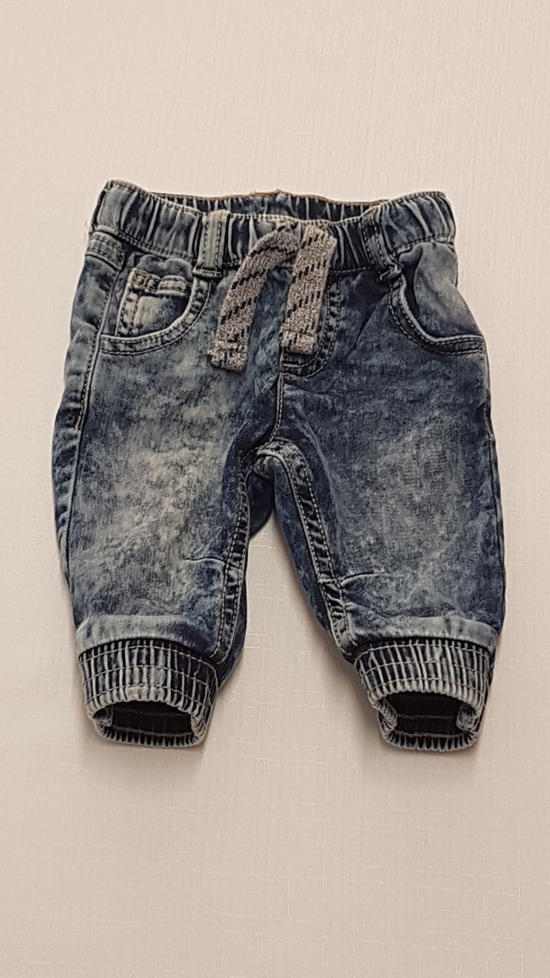 F&F KIDS MÁRVÁNY MINTÁS KISFIÚ JOGGER 62