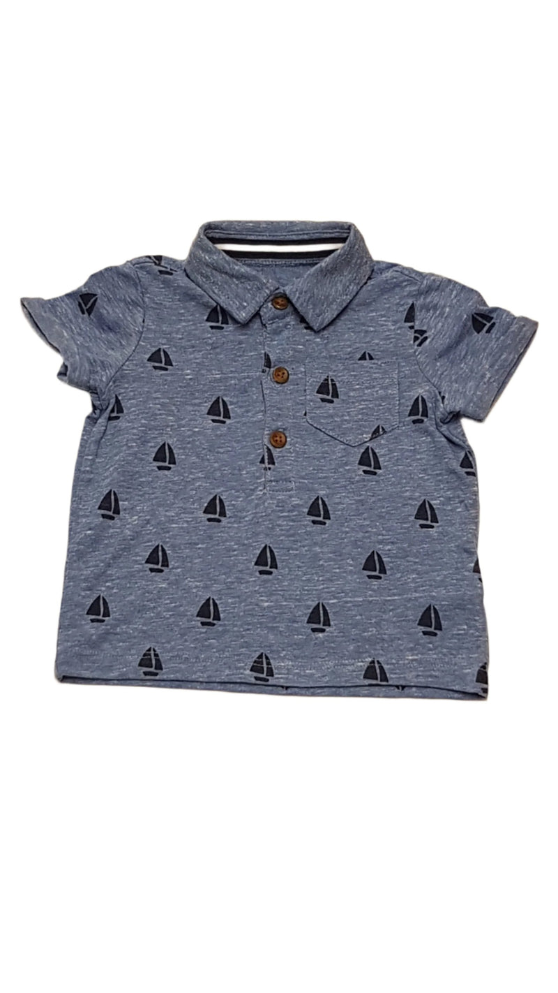 F&F KIDS GOMBOS,GALLÉROS,ELEGÁNS KISFIÚ PÓLÓ 62
