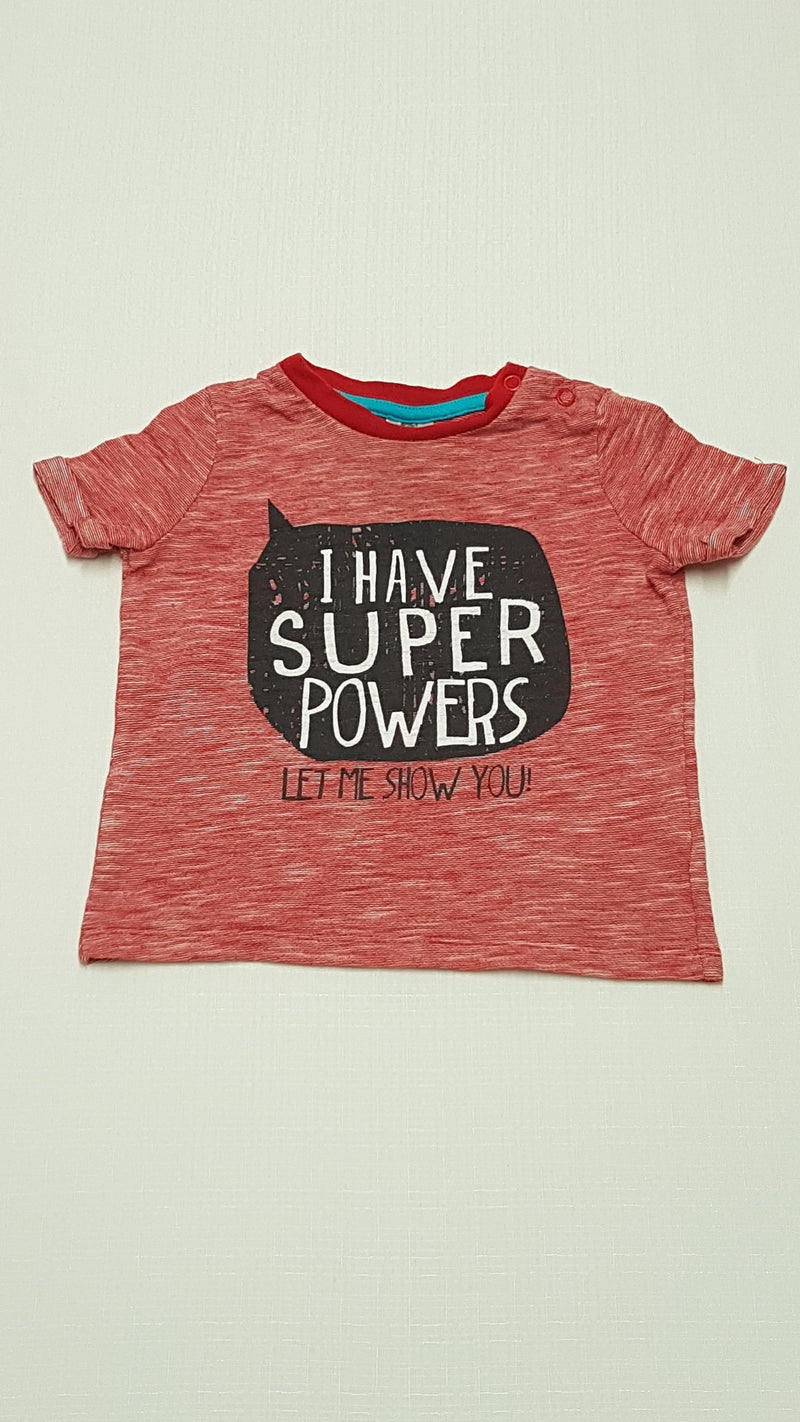 F&F KIDS FELIRATOS KISFIÚ PÓLÓ 80