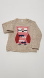 F&F KIDS BAGLYOS,KÖTÖTT KISLÁNY PULÓVER 86