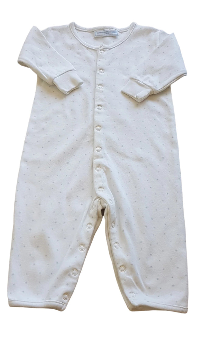 THE LITTLE WHITE COMPANY LONDON KISFIÚ KÉK PÖTTYÖS KEZES-LÁBAS Hover Image