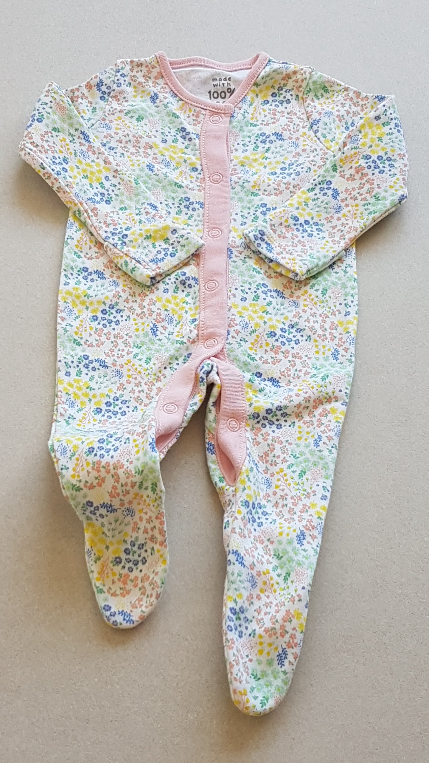 FRED&FLO ORGANIC COTTON APRÓ VIRÁGMINTÁS KISLÁNY RUGI