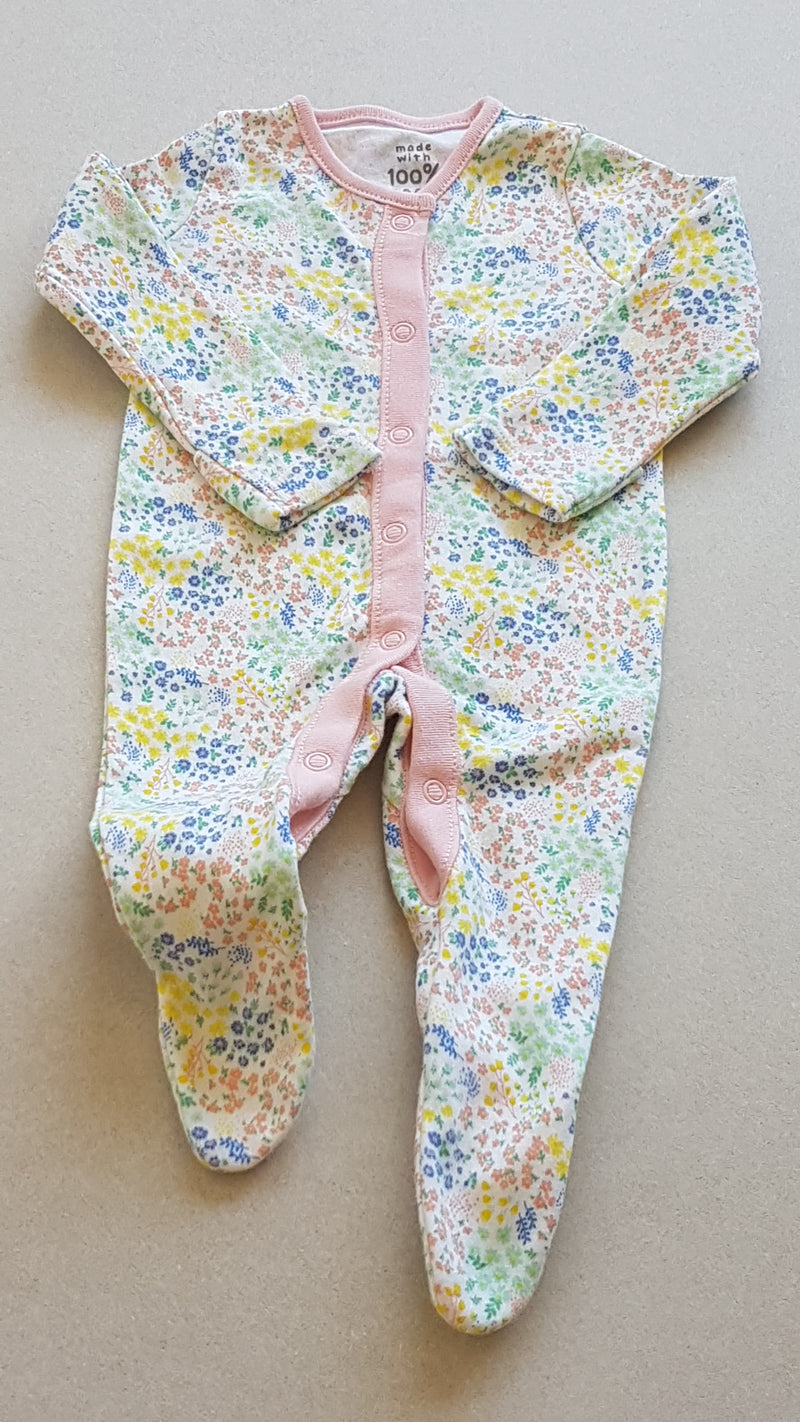 FRED&FLO ORGANIC COTTON APRÓ VIRÁGMINTÁS KISLÁNY RUGI